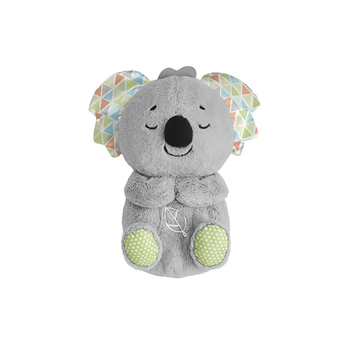 Davidson / Fisher Price Fisher-Price Peluche Lumineuse et Sonore Koala Câlins Bonne Nuit Douce et Apaisante Gris