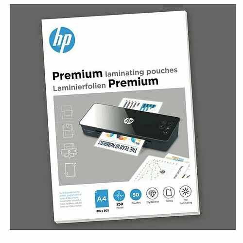 Feuilles de pelliculage HP A4 (50 Unités)