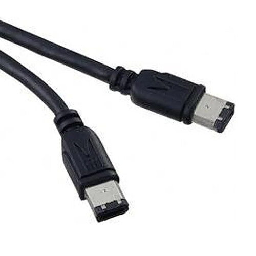 Câble Adaptateur Firewire IEEE1394 6-Pin vers 6-Pin 120cm Noir NEUF · Occasion