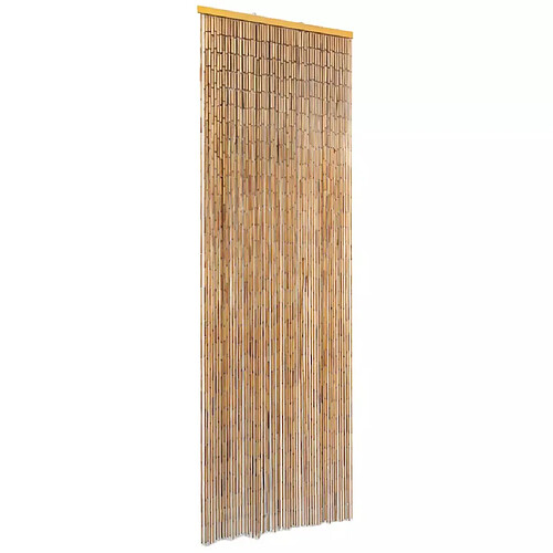 Decoshop26 Rideau de porte contre insectes Bambou 56 x 185 cm DEC022195