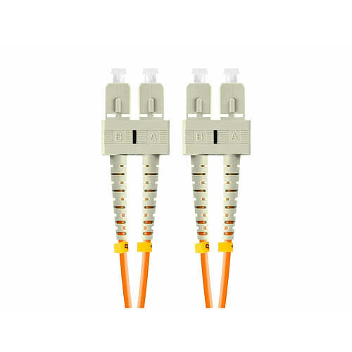 Tuyau Lanberg OM2 50/125 (2 m) Orange Duplex