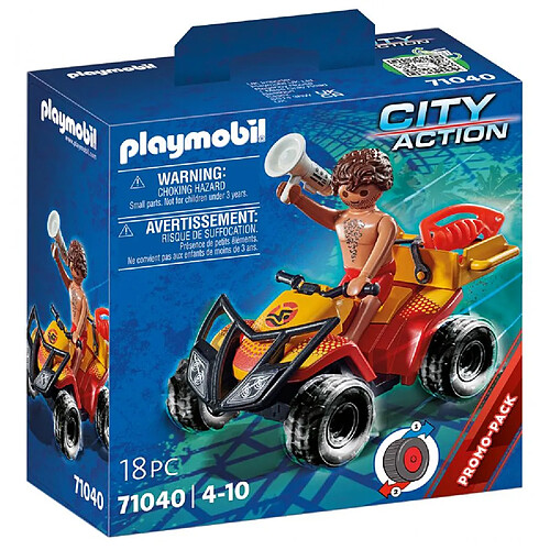 Playmobil® 71040 Les quads Sauveteur en mer et quad