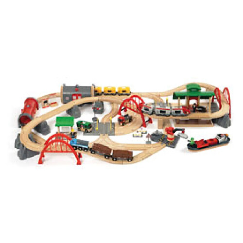 brio 33052 Circuit De Chemin De Fer Deluxe 70 Pieces