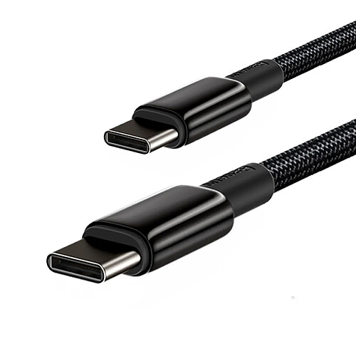 Universal Noir 100W USB C à CIFE Tape C Cable Quick Charge 4.0 USB C PD Cable Quick Charge for Small Apple Notebook Pro Data Cable | to