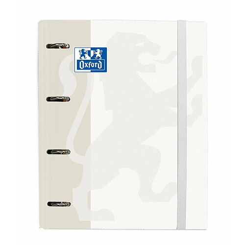 Reliure à anneaux Oxford Classic Europeanbinder Blanc A4