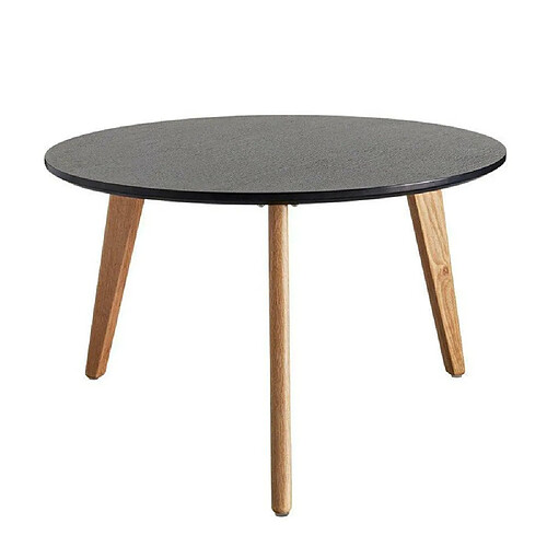 Inside 75 INNOVATION LIVING Table basse design scandinave NORDIC taille L coloris chêne noir