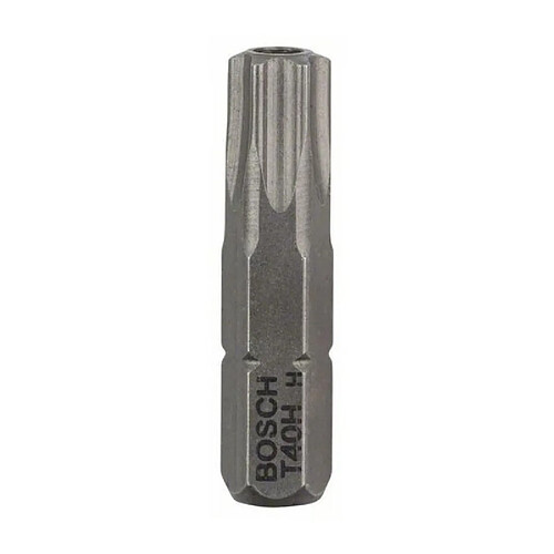 BOSCH Embout de vissage court et long pour vis Security Torx qualité extra dure T40H Longueur 25mm