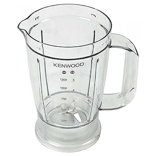 Kenwood - récipient avec lame de blender pour robots de cuisine fdp30, fdp300, fdp301, fdp302 wh/si