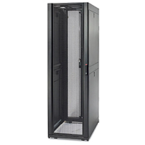 APC ARMOIRE NETSHELTER SX NOIR ARMOIRE NETSHELTER SX NOIR 19 BAIE 48U X 600 (L) X 1070 (P) PORTES PANNEAUX LATERAUX INCLUS