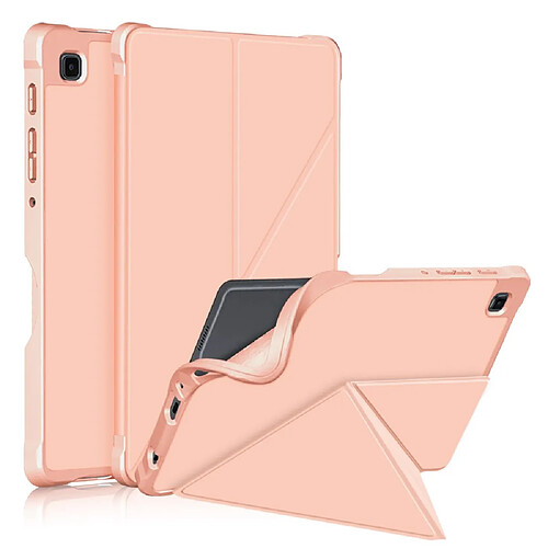 Etui en PU avec support origami or rose pour votre Samsung Galaxy Tab A7 Lite 8.7 pouces T220/T225