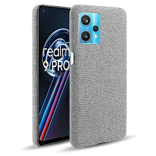 Coque en TPU antichoc, dissipation de la chaleur, gris clair pour votre Realme 9 Pro+