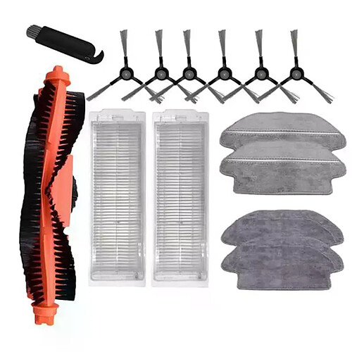 Brosse principale, filtre Hepa, brosse latérale, tissu de vadrouille pour Robot Xiaomi STYJ02YM Mi Mop Pro Conga3490 Viomi V2 PRO V3 SE V RVCLM21B