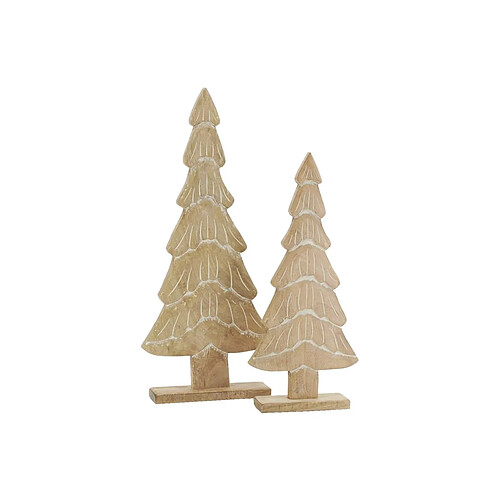 Aubry Gaspard Grands sapins en manguier blanchi (lot de 2).