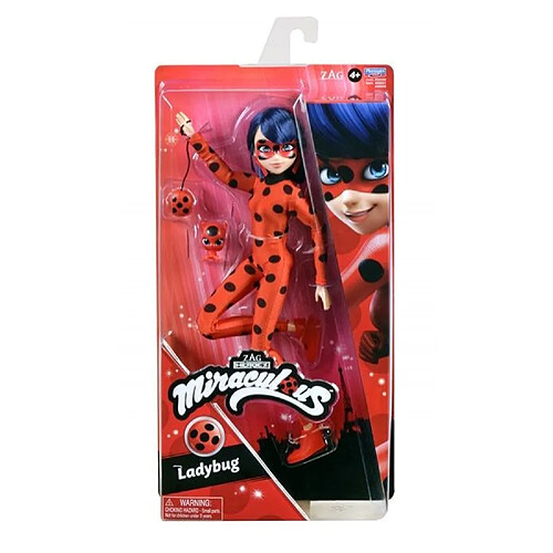 Playmates Figurine Coccinelle Ladybug avec accessoires Yo-Yo