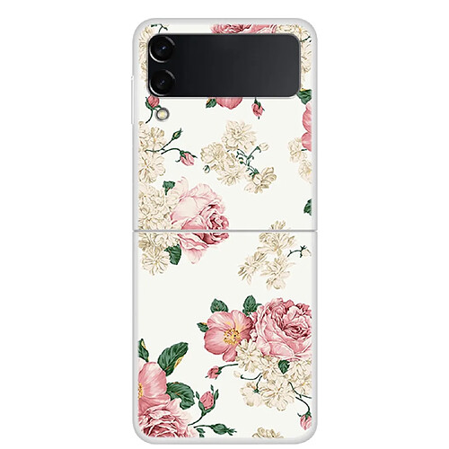 Coque en TPU antichoc roses pour votre Samsung Galaxy Z Flip3 5G