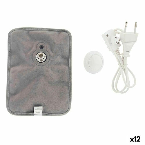 Gift Decor Sac d'Eau Chaude Électrique Mains Gris Plastique 380 W Velours (12 Unités)