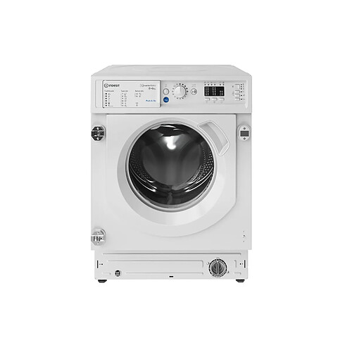 Lave-linge séchant intégrable 8/6kg 1400 tours/min tout intégrable - BIWDIL861485EU - INDESIT