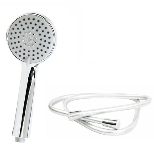 Magneticland Kit Douchette hydro-économe Air Venturi + Flexible de douche renforcé