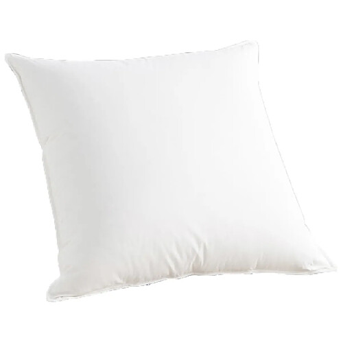 Drouault Oreiller carré Coton Biologique mi-ferme 65x65cm