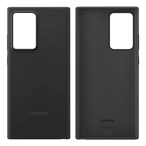 Samsung Coque en silicone pour Galaxy Note20 Ultra 5G - Mystic Black