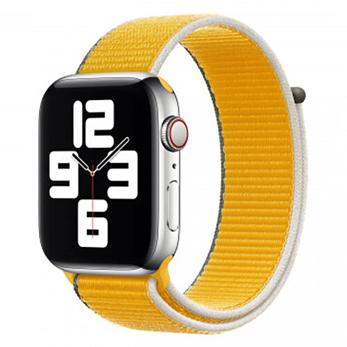 Sport Loop bracelet pour Apple Watch Series 1 á 10 / SE / Ultra (2) (44/45/46/49 mm) - Sunflower