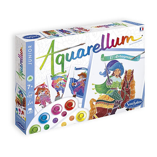 SentoSphère Aquarellum junior les 3 mousquetaires