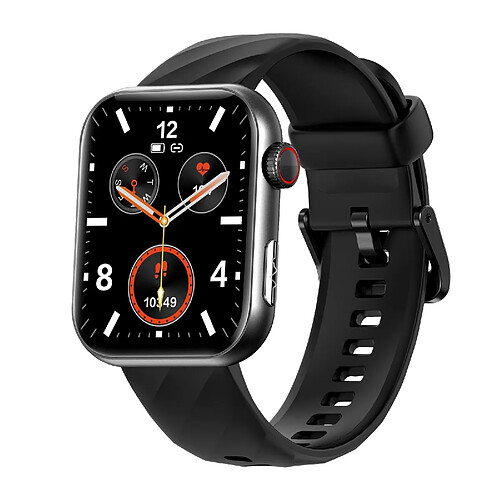 Yonis Smart Watch 1.96' IPS IP68 BT5.3 Santé Sport