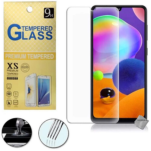 Htdmobiles Film de protection vitre verre trempe transparent pour Samsung Galaxy A21s