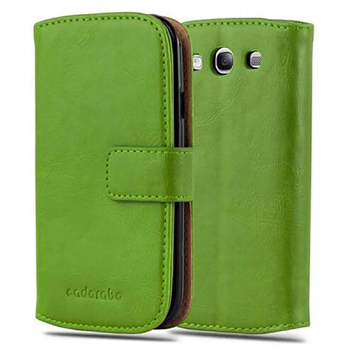 Cadorabo Coque Samsung Galaxy S3 / S3 NEO Etui en Vert