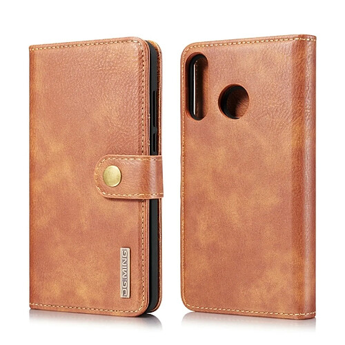 Wewoo Housse Coque Etui en cuir Crazy Horse Texture Flip détachable magnétique pour HuP30 Lite, avec titulaire et fentes pour cartes porte-monnaie (Marron)