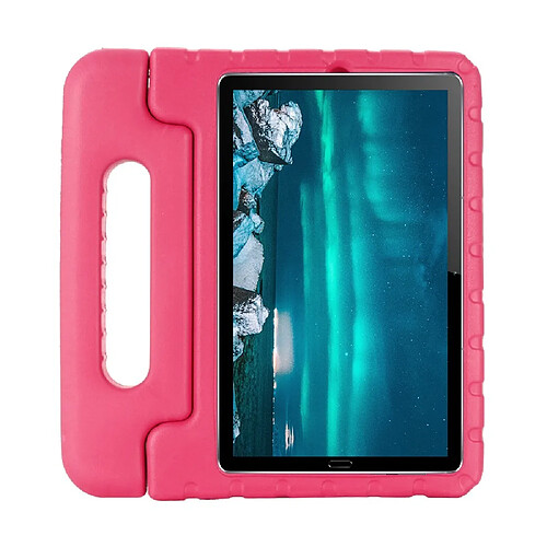 Coque en TPU mousse EVA antichoc avec support rouge pour votre Huawei MediaPad M6 8.4 pouces