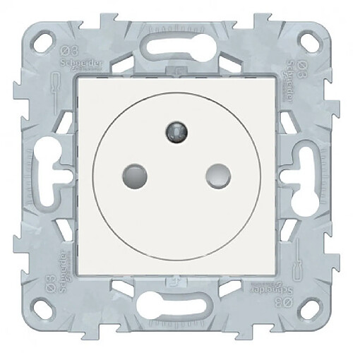 Schneider Electric Prise simple 2P+T affleurante 16A