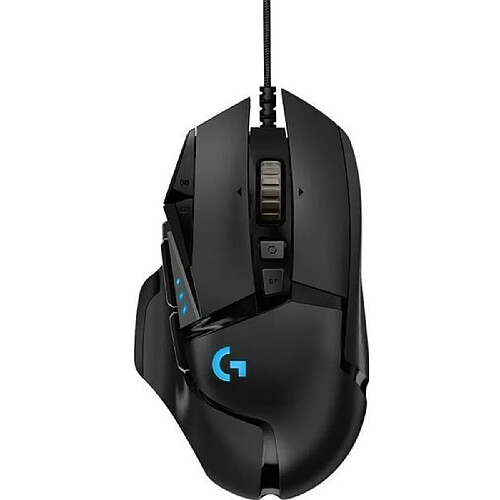 Logitech G502 HERO Souris gaming avec capteur HERO (souris RVB, 11 boutons programmables, souris pour PC et ordinateur portable)