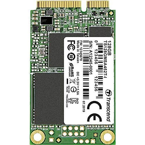 Transcend 128Go mSATA SSD SATA3 3D TLC 128Go mSATA SSD SATA3 3D TLC BiCS4 PE 3K Wide Temp