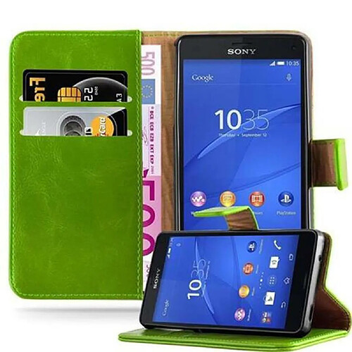 Cadorabo Coque Sony Xperia Z3 COMPACT Etui en Vert