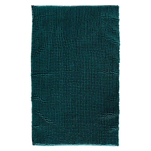 Five Simply Smart Tapis de salle de bain rectangulaire Colorama - L. 80 x l. 50 cm - Vert foncé