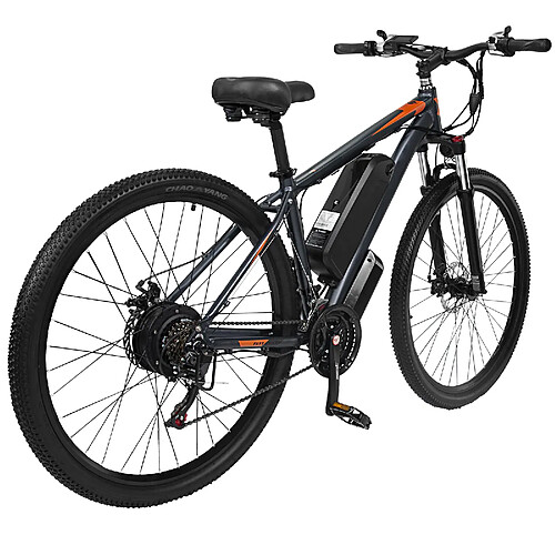 GUNAI Vélo Electrique Adulte 29 "48V 15Ah VTT 21 vitesses Ecran LCD - Noir