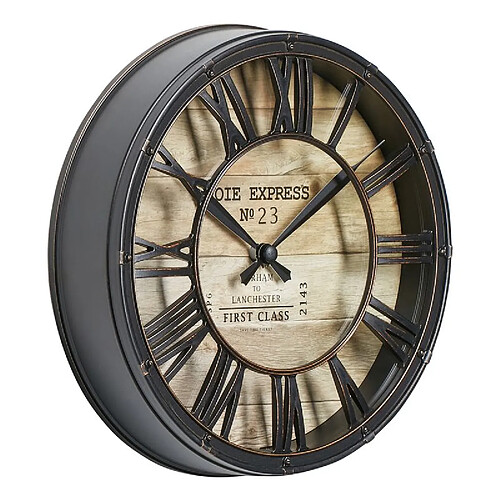 But Mini horloge D.21 cm EXPRESS Noir / Marron