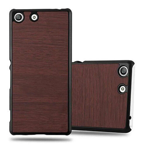 Cadorabo Coque Sony Xperia M5 Etui en Marron