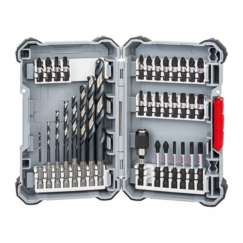 Bosch Forets HSS et embouts de vissage Impact Control, set de 35 pièces