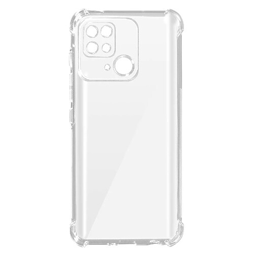 Avizar Coque Xiaomi Redmi 10C Silicone Gel Coins Renforcés Transparent