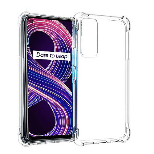 Coque de protection pour le Oppo Realme 8 5G Souple Transparente Bumper Gel TPU avec bords renforcés XEPTIO