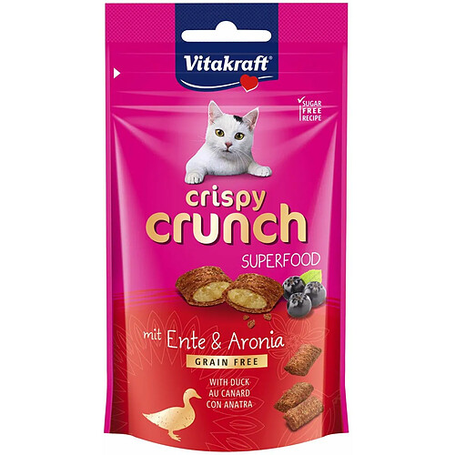 Collation pour Chat Vitakraft CRISPY CRUNCH 60 g