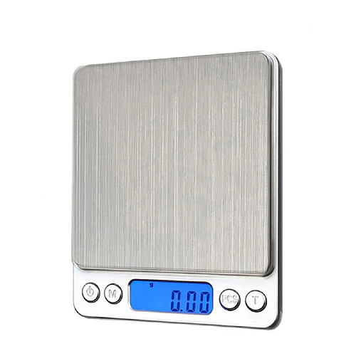 Universal 3000g/0.1g LCD portable mini balance numérique électronique sac boîte accessoires de cuisine postale balance de poids(Gris)