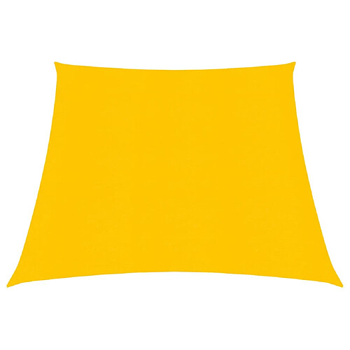 ComfortXL Voile D'ombrage 160 G/m² Jaune 3/4x2 M Pehd