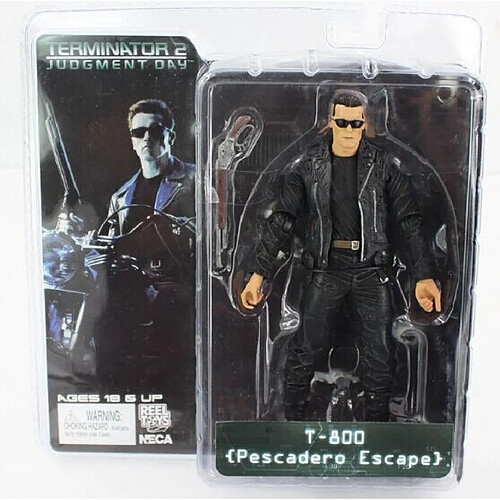 Universal NECA Terminator T 800 T 1000 Squelette Intérieur PVC Action Figures Collectible Modèle Jouet | Action Figures(Le noir)