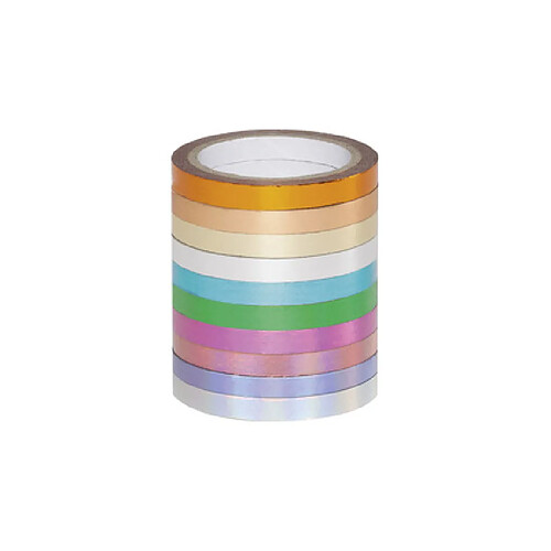 folia Rubans autocollants Washi-Tape HOTFOIL, kit de 10 ()