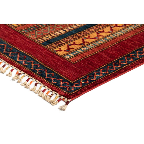 Vidal Tapis de laine 295x200 rouge Torkman