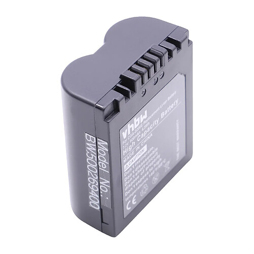 vhbw batterie 600mAh (7.2V) pour appareil photo Leica V-Lux 1 & Panasonic Lumix DMC-Serie, comme FZ7,FZ8,FZ18,FZ28,FZ30,FZ35,FZ38,FZ50 et Leica BP-DC5