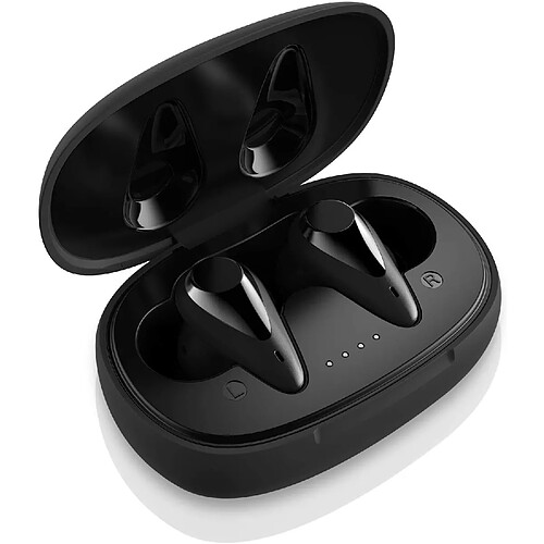 Chrono Écouteurs sans fil - Bluetooth 5.0 True Wireless Stereo Headphones Touch Control avec écouteurs de charge de type C pour Apple et Android(noir)